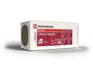 Плита минераловатная ТЕХНОНИКОЛЬ 34 PN Стены и крыши, 1000x610x50 мм, 4,88 м2